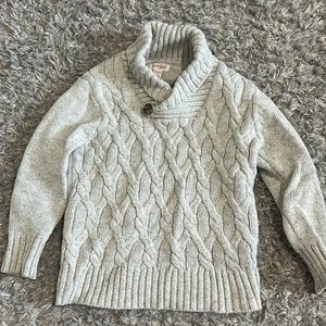 Cat & Jack XS (4/5) boys grey sweater